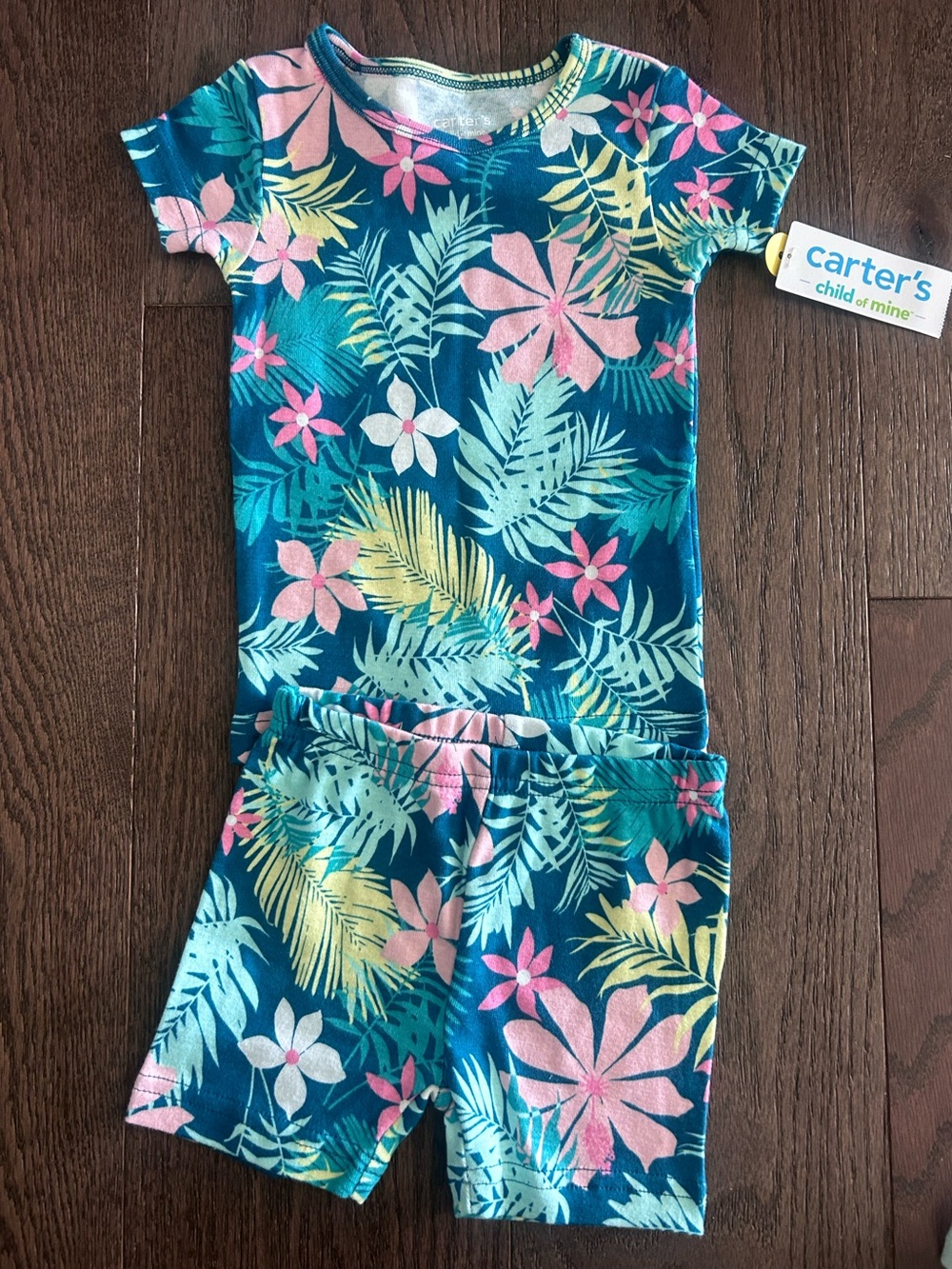 NWT Carter's Child of Mine Size 12 month Baby Girl's Summer Pyjamas